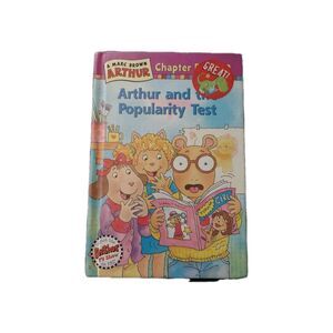 Arthur and the Popularity Test by Marc Brown (1998, Hardcover) Children's Book
